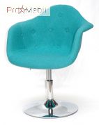 Стілець Leon Soft Шерсть CH-Base бірюза W-18 Onder Mebli