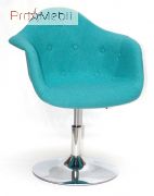 Стілець Leon Soft Шерсть CH-Base бірюза W-18 Onder Mebli