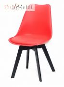 Стул Milan BK красный 05 Onder Mebli