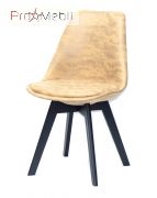 Стілець Milan Soft НК BK жовтий MR-201 Onder Mebli