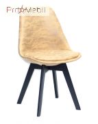Стілець Milan Soft НК BK жовтий MR-201 Onder Mebli