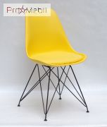 Стул Milan BK-ML желтый 14 Onder Mebli