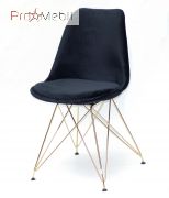 Стілець Milan Soft Оксамит GD-ML чорний B-4 Onder Mebli