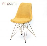 Стілець Milan Soft Шеніл GD-ML жовтий G-100 Onder Mebli