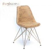 Стілець Milan Soft НК GD-ML жовтий MR-201 Onder Mebli