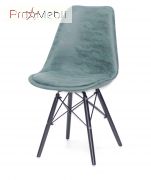 Стул Milan-B Soft НК BK зеленый MR-202 Onder Mebli