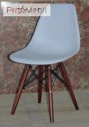 Стул Nik Walnut серый 35 Onder Mebli