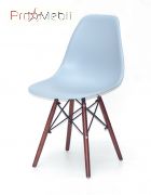 Стілець Nik Walnut блакитний 55 Onder Mebli