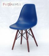 Стул Nik Walnut голубой 54 Onder Mebli