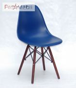 Стул Nik Walnut голубой 54 Onder Mebli