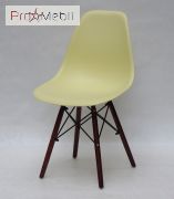 Стул Nik Walnut желтый 15 Onder Mebli