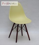 Стул Nik Walnut желтый 15 Onder Mebli