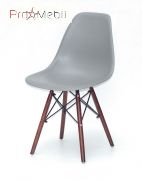 Стул Nik Walnut серый 16 Onder Mebli