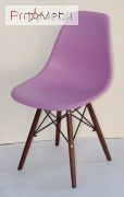 Стул Nik Walnut лиловый 60 Onder Mebli