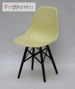Стул Nik XXL BK желтый 15 Onder Mebli