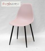 Стул Nik Metal BK розовый 63 Onder Mebli