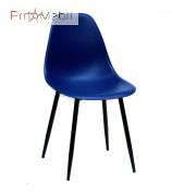 Стул Nik Metal BK голубой 54 Onder Mebli