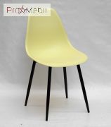 Стул Nik Metal BK желтый 15 Onder Mebli