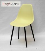 Стул Nik Metal BK желтый 15 Onder Mebli