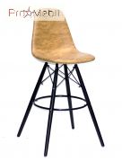 Стул Lari Bar BK НК желтый MR-201 Onder Mebli