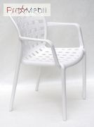 Стілець Gari Arm білий 07 Onder Mebli