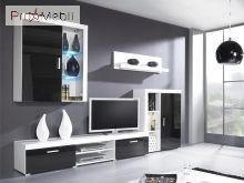 Витрина reg 3 Samba черная Cama