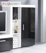 Витрина reg 3 Samba черная Cama