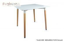 Стол Verdi 80 квадрат белый Onder Mebli