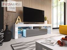 ТВ тумба 158 Toro білий матовий/сірий глянець Cama