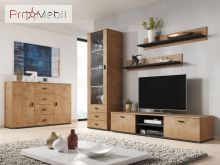 Комод Soho/Uni Soho дуб лефкас/чорний Cama