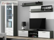 Гостиная Soho 1 серый матовый/белый глянец Cama