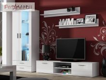 Гостиная Soho 8 белый матовый/белый глянец Cama