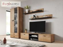 Гостиная Soho 8 дуб лефкас/черный Cama