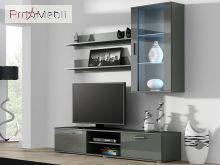 Гостиная Soho 5 серый матовый/серый глянец Cama
