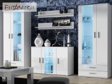 Вітальня Soho 10 білий матовий/білий глянець Cama