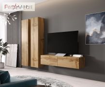 ТВ тумба навесная 140 Vigo дуб вотан Cama