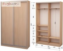 Шафа-купе Roko 2.42.242.45-2 2 ДСП 120