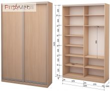 Шафа-купе Roko 2.64.242.45-2 2 ДСП 120