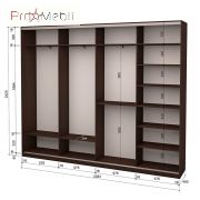 Шафа-купе Roko 4.2226.242.45-2 4 ДСП