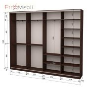 Шафа-купе Roko 4.2236.242.45-3 4 ДСП