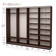 Шафа-купе Roko 4.2266.242.45-1 2 ДСП 2 дзеркала