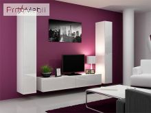 Гостиная 4 Vigo белый матовый/белый глянец Cama