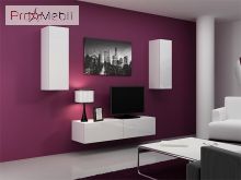 Міні вітальня 7 Vigo білий матовий/білий глянець Cama