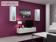 Міні вітальня 8 Vigo білий матовий/білий глянець Cama