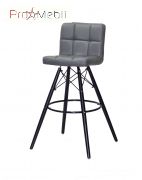 Стілець Flex Bar 75 ЕК сірий 1001 BK Onder Mebli