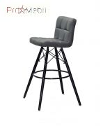 Стілець Flex Bar 75 ЕК сірий 1001 BK Onder Mebli