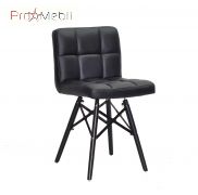 Стілець Flex XXL чорний ЕК BK Onder Mebli