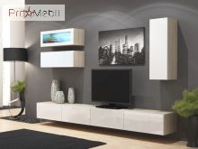 Гостиная 12 Vigo дуб сонома/белый глянец Cama