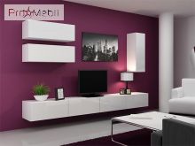 Гостиная 13 Vigo белый матовый/белый глянец Cama