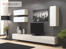 Гостиная 13 Vigo дуб сонома/белый глянец Cama